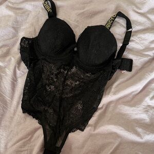 Juicy Couture Black Lace Bra